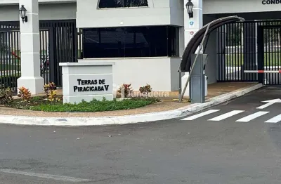 Terreno em condomínio à venda, terras de piracicaba v - piracicaba/sp