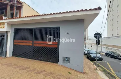 Casa comercial para aluguel, 2 quartos, 1 suíte, 2 vagas, cidade alta - piracicaba/sp