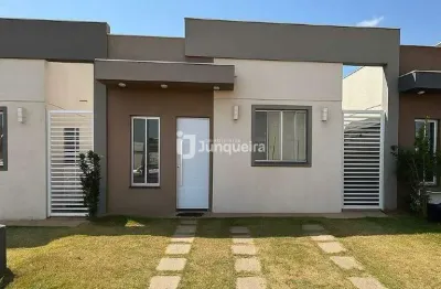 Casa em condomínio à venda, 2 quartos, 2 vagas, reserva taquaral l - piracicaba/sp