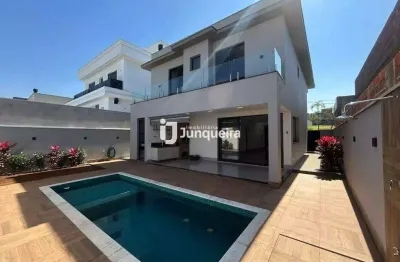 Casa em condomínio para aluguel, 3 quartos, 3 suítes, 4 vagas, santa rosa - piracicaba/sp