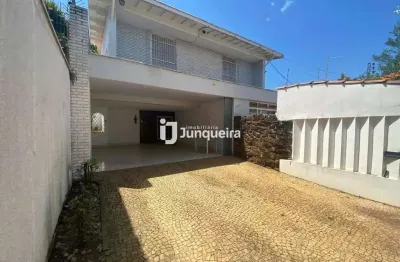 Casa para aluguel, 4 quartos, 1 suíte, 4 vagas, vila independência - piracicaba/sp