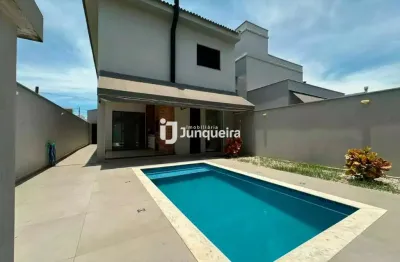 Casa em condomínio para aluguel, 3 quartos, 3 suítes, 2 vagas, lazuli club - piracicaba/sp