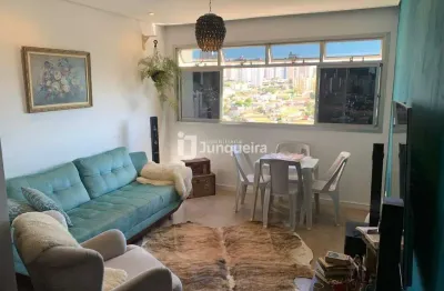Apartamento à venda, 1 quarto, 1 vaga, centro - piracicaba/sp