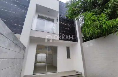 Casa com 2 quartos à venda na rua wenceslau brás, 26, residencial jacaraípe, serra por r$ 370.000