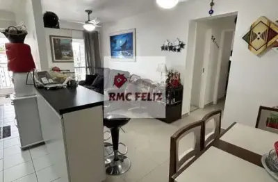 Apartamento para venda em diadema, conceição, 2 dormitórios, 1 suíte, 2 banheiros, 1 vaga