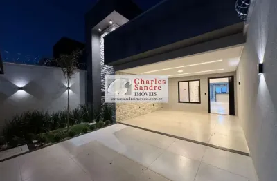 Casa para venda em goiânia, jardim atlântico, 3 dormitórios, 3 suítes, 4 banheiros, 4 vagas