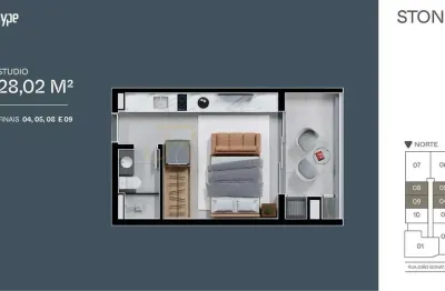 Apartamento à venda na Rua João Bonat, 227, Novo Mundo, Curitiba