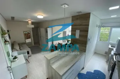 Apartamento de 63m² 2 quartos (1 suite com closet) sala com sacada, cozinha americana planejada e 1 vaga coberta no forest, todo planejado