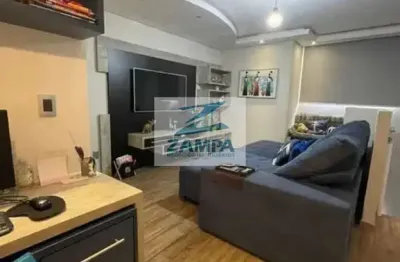 Cobertura na ponte s. joão com 2 quartos (1 suite) e 1 vaga coberta, todo mobiliado