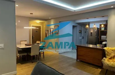 Apto de  141m² com 3 suites, varanda gourmet, cozinha planejada e 3 vagas cobertas