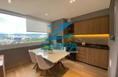 Apto mobiliado de 3 quartos (1 suite), todo planejado, varanda gourmet e 2 vagas cobertas