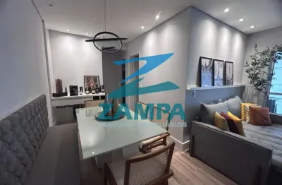 Apto de 2 quartos (1 suite) planejado, vanranda gourmet e 1 vaga no palazzo reale