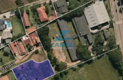 Terreno para chácara de 1.601m² no caxambu, com tudo por perto e de fácil acesso