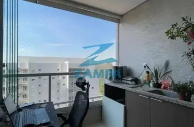 Apto totalmente mobiliado e planejado com 3 quartos (1 suite), varanda gourmet e 2 vagas