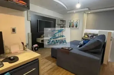 Cobertura na ponte s. joão com 2 quartos (1 suite) e 1 vaga coberta, todo mobiliado