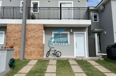 Casa de 105m² no condomínio kaza com 3 quartos (1 suite), cozinha planejada e 2 vagas