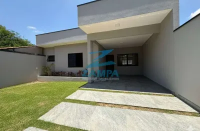 Casa térrea nova com 3 quartos (2 suites), cozinha planejada, varanda gourmet e 2 vagas