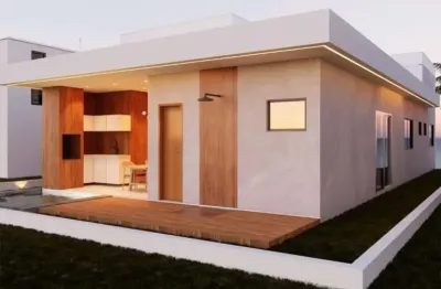 Casa plana à venda com 03 suítes o alphaville terras 4, eusébio - ceará