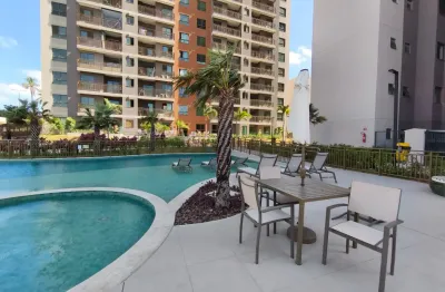 Lindo apartamento novo no 17 andar 2 quartos e lazer completo