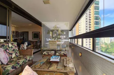 Apartamento para venda em salvador, horto florestal, 4 dormitórios, 4 suítes, 6 banheiros, 5 vagas