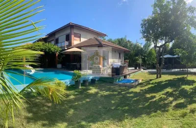 Casa em condomínio para venda em mata de são joão, praia do forte, 5 dormitórios, 5 suítes, 7 banheiros, 4 vagas