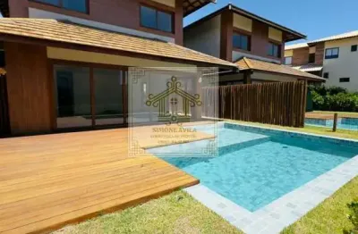 Casa em condomínio para venda em camaçari, itacimirim (monte gordo), 4 dormitórios, 4 suítes, 6 banheiros, 2 vagas