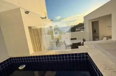 Cobertura duplex para venda em salvador, ondina, 1 dormitório, 1 suíte, 2 banheiros, 2 vagas