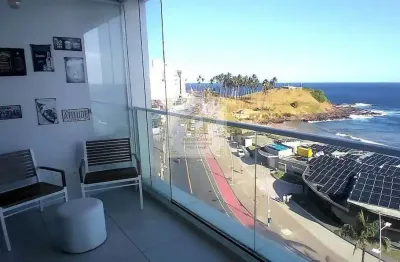 Apartamento para venda em salvador, barra, 1 dormitório, 1 suíte, 1 banheiro, 1 vaga