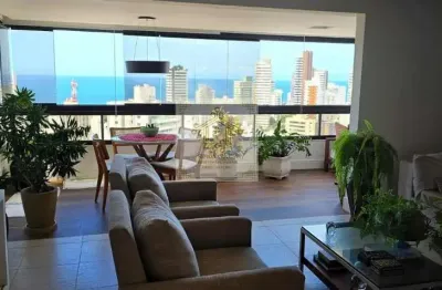 Apartamento para venda em salvador, jardim apipema, 3 dormitórios, 3 suítes, 5 banheiros, 3 vagas