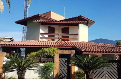 Casa com 5 dormitórios à venda, 234 m² por r$ 1.200.000,00 - jardim capricórnio - caraguatatuba/sp