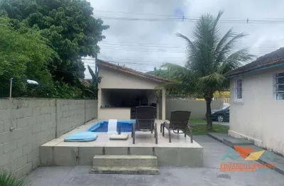 Casa com 5 dormitórios à venda, 221 m² por r$ 700.000,00 - balneário copacabana - caraguatatuba/sp