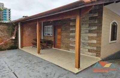 Casa com 3 dormitórios à venda, 120 m² próximo ao mar em caraguatatuba/sp
