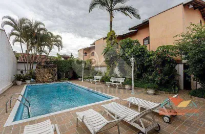 Casa com 3 dormitórios à venda, 179 m² a poucos metros da praia em caraguatatuba/sp