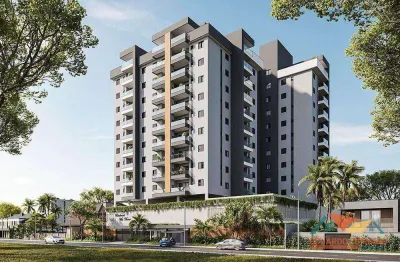Apartamento com 2 dormitórios à venda, 63 m² por r$ 450.000,00 - praia das palmeiras - caraguatatuba/sp