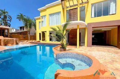 Casa com 5 dormitórios à venda, 700 m² por r$ 4.000.000,00 - massaguaçu - caraguatatuba/sp