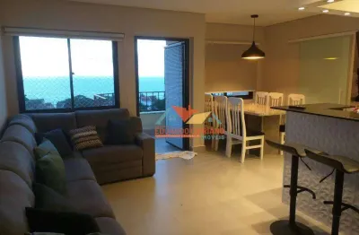 Cobertura com 3 dormitórios à venda, 132 m² por r$ 1.300.000,00 - massaguaçu - caraguatatuba/sp
