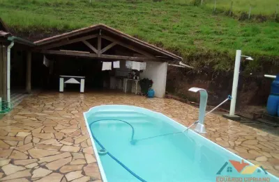 Chácara com 2 dormitórios à venda, 1309 m² por r$ 700.000,00 - zona rural - paraibuna/sp