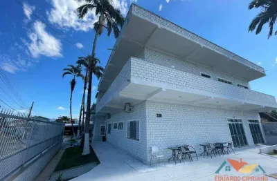 Hotel com 13 dormitórios, 1000 m² - venda por r$ 9.500.000,00 ou aluguel por r$ 38.234,59/mês - praia das palmeiras - caraguatatuba/sp