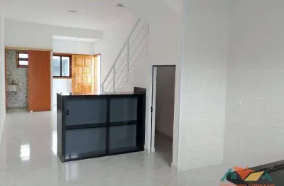 Belo sobrado para venda no pontal santa marina com suíte e um amplo  quintal para piscina