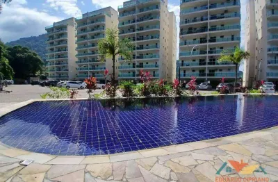 Apartamento com 2 dormitórios para alugar, 83 m² por r$ 3.290,00/mês - cidade jardim - caraguatatuba/sp