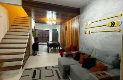 Casa com 2 dormitórios à venda, 90 m² por r$ 510.000,00 - pontal de santa marina - caraguatatuba/sp