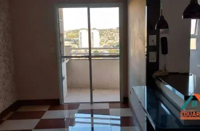Apartamento com 3 dormitórios para alugar, 90 m² por r$ 3.128,00/mês - centro - jacareí/sp