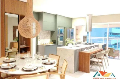 Apartamento com 3 dormitórios à venda, 145 m² por r$ 1.833.1 - indaiá - caraguatatuba/sp