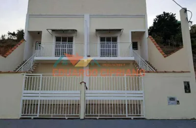 Casa com 2 dormitórios para alugar, 200 m² por r$ 1.400,00/mês - bela vista - paraibuna/sp