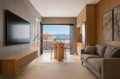 Apartamento com 1 dormitório à venda, 70 m² por r$ 396.152,06 - jardim britânia - caraguatatuba/sp