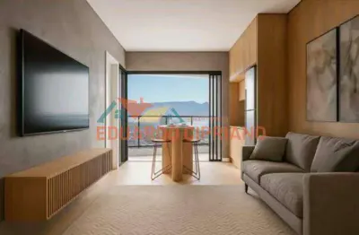 Apartamento com 1 dormitório à venda, 44 m² por r$ 254.879,00 - praia das palmeiras - caraguatatuba/sp