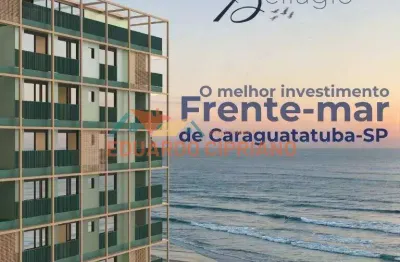 Apartamento com 3 dormitórios à venda, 119 m² por r$ 1.200.000,00 - centro - caraguatatuba/sp