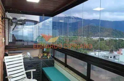 Apartamento com 2 dormitórios à venda, 120 m² por r$ 1.070.000,00 - massaguaçu - caraguatatuba/sp