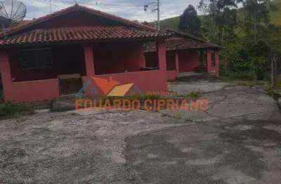 Chácara com 5 dormitórios à venda, 1900 m² por r$ 695.000,00 - zona rural - paraibuna/sp