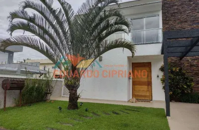Sobrado com 4 dormitórios à venda, 300 m² por r$ 2.600.000,00 - massaguaçu - caraguatatuba/sp